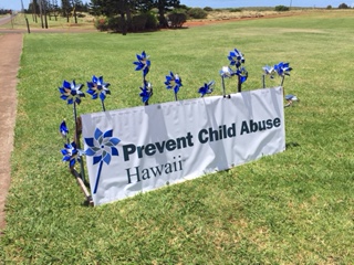 Ho'oikaika Partnership Child Abuse Prevention Banner