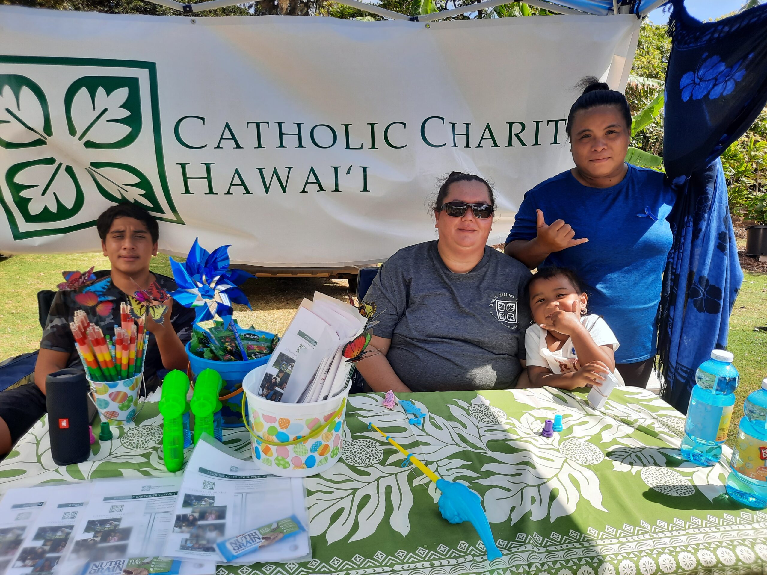 Ho'oikaika Partnership Ohana Fest Catholic Charity Hawaii