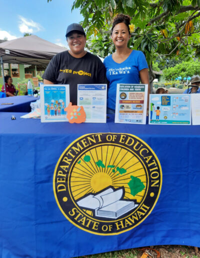 Hooikaika-Partnership-Ohana-Fes-2023-Department-of-Education-State-of-Hawaii-Two-Ladies-Smiling