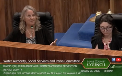 Hoʻoikaika Partners Present to Maui County WASSP Committee