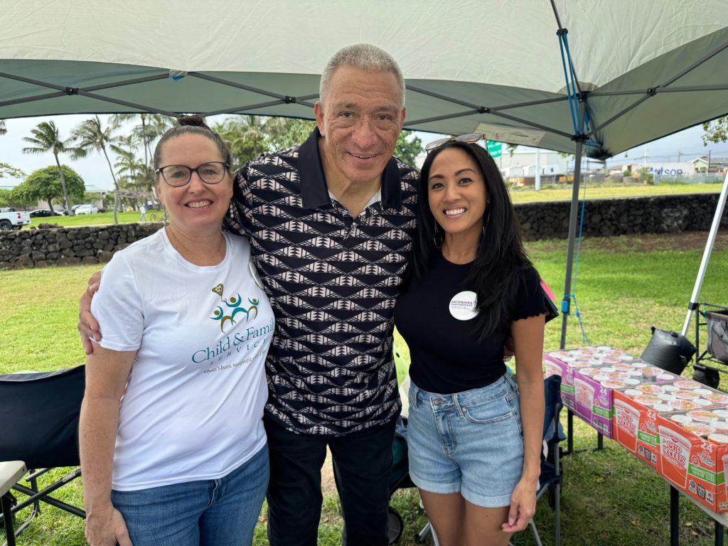 Mayor Richard Bissen was among those who joined Child & Family Service for the 6th Annual ʻOhana Fest.
