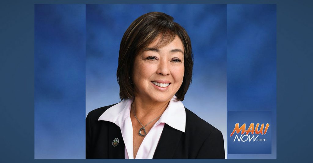 Maui County Councilmember Yui Lei Sugimura